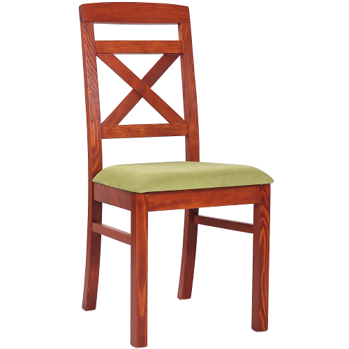 Borovicové židle  ROBBIE 2P čalouněný sedák