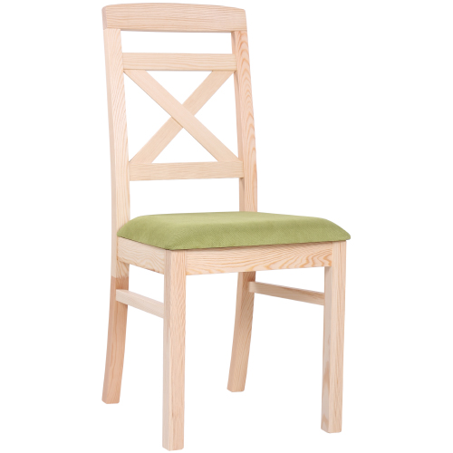 Borovicové židle  ROBBIE 2P čalouněný sedák