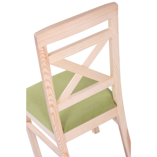 Borovicové židle  ROBBIE 2P čalouněný sedák