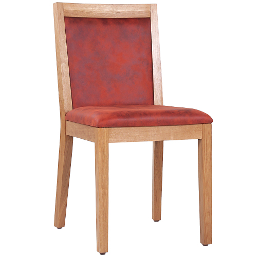 Moderní židle DIANA masivní dub do interiérů restaurace