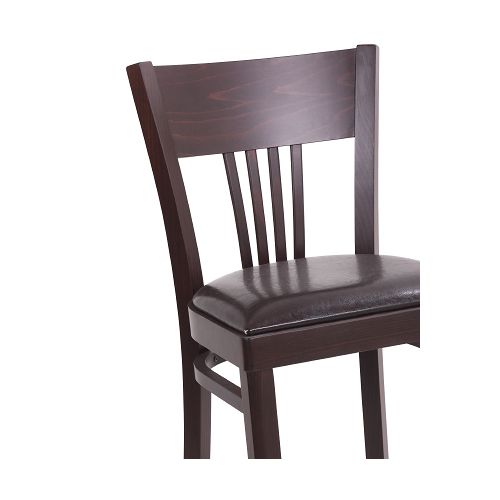 Dřevěné židle do restaurace KAREN P čalouněný sedák