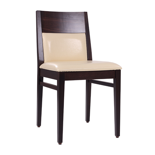 Dřevěná židle čalouněná LAURETTA