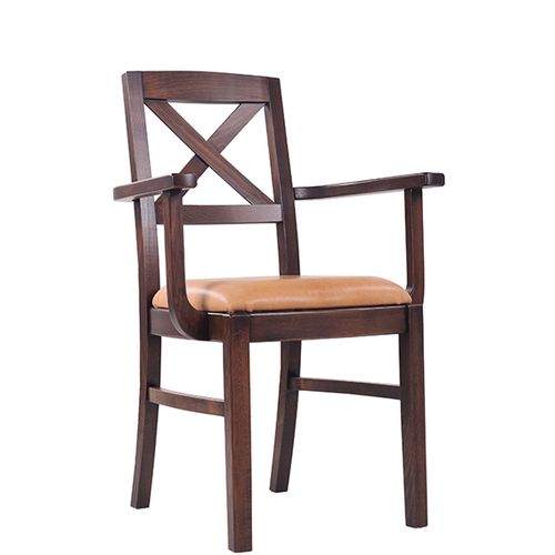 Dřevěná židle čalouněná ALEX AL