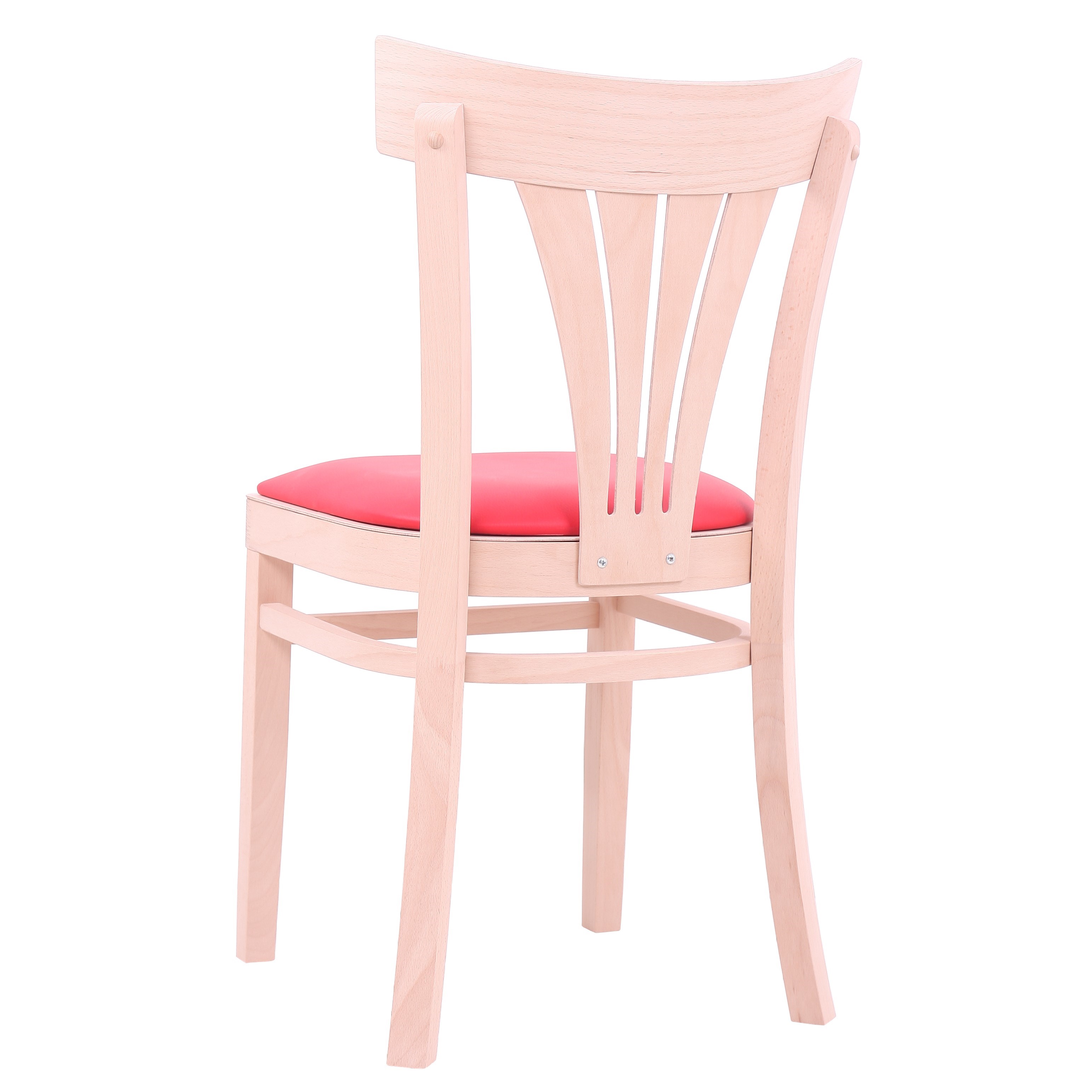 Dřevěné židle do restaurace VERONA P s čalouněným sedákem