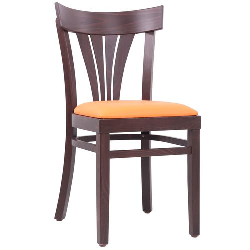 Dřevěné židle do restaurace VERONA P s čalouněným sedákem