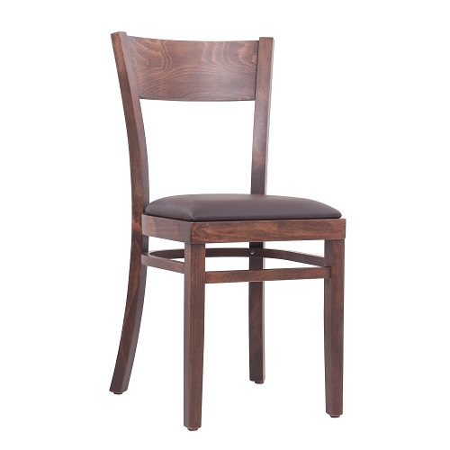 Dřevěné židle do restaurace KARINA P čalouněný sedák