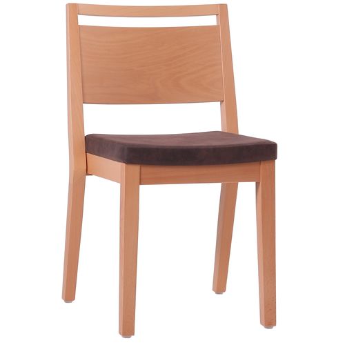 Dřevěná židle čalouněná LUCAS P ST