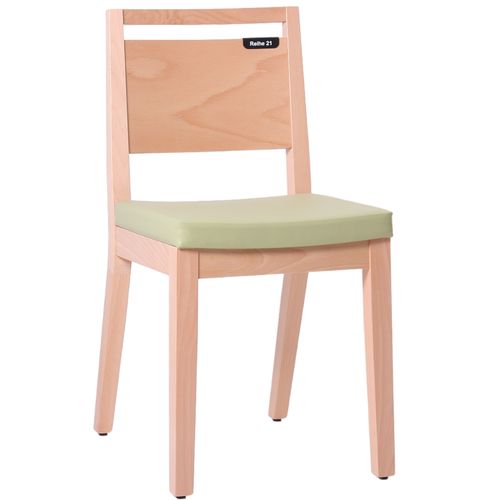 Dřevěná židle čalouněná LUCAS P