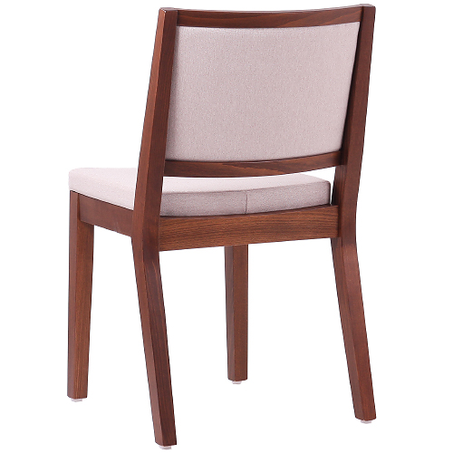 Dřevěné čalouněné židle LUCIA P ST s možností stohování pro kulturní domy