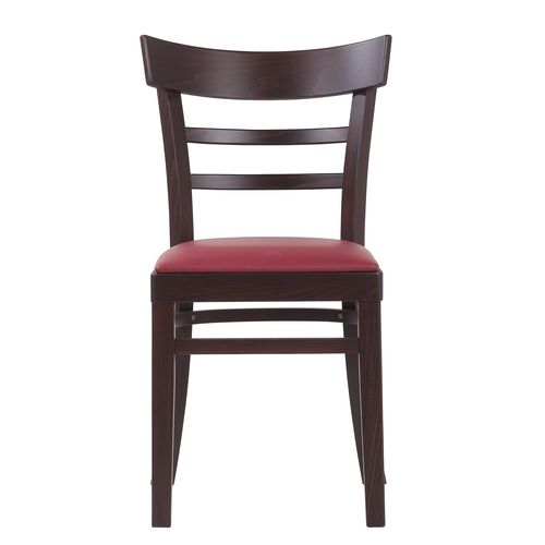 Dřevěné židle MARONA P s čalouněným sedákem do restaurace hospody
