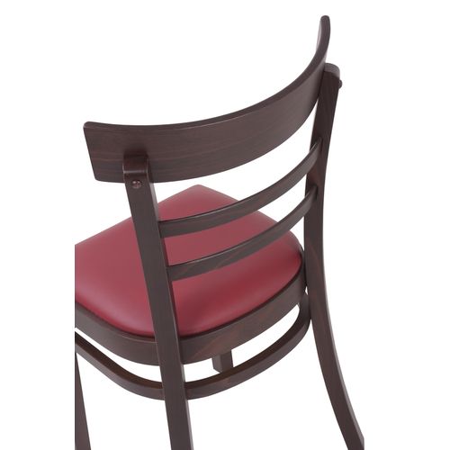 Dřevěné židle MARONA P s čalouněným sedákem do restaurace hospody