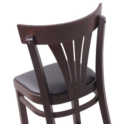 Dřevěné židle do restaurace VERONA P s čalouněným sedákem