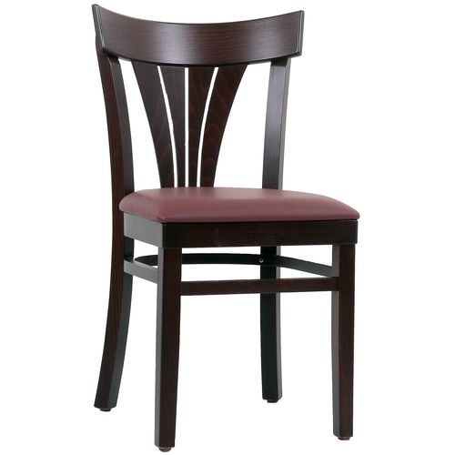 Dřevěné židle do restaurace VERONA P s čalouněným sedákem