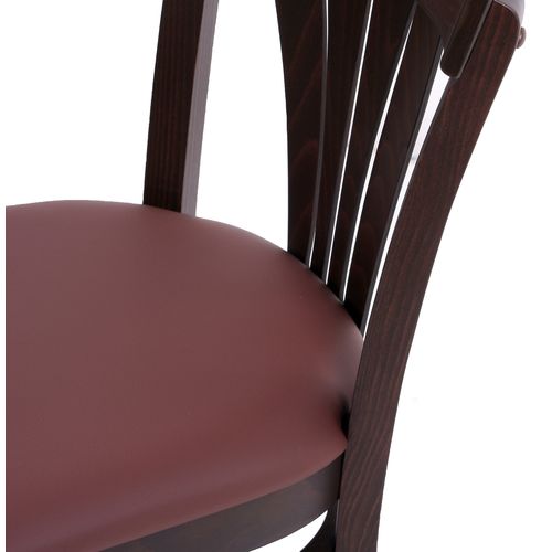 Dřevěné židle do restaurace VERONA P s čalouněným sedákem