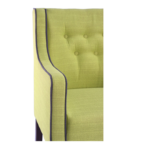 Čalouněná křesla DENIS SPK s dekorační paspulí