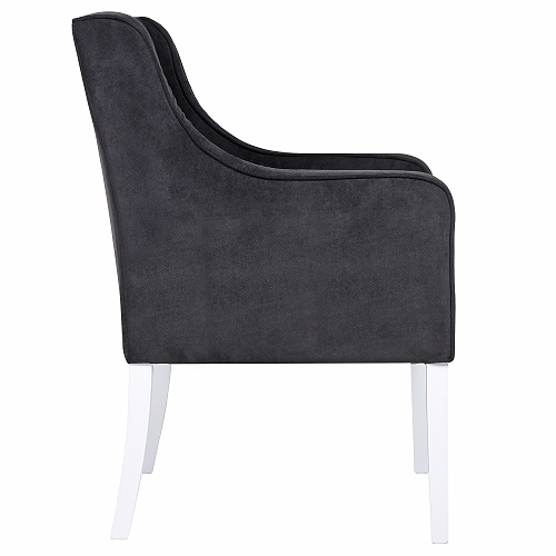 Křesla do restaurace DENIS DSK s ozdobným prošitím a dekorační paspulí