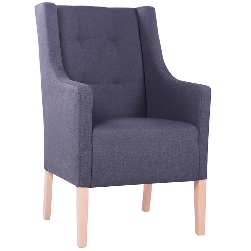 Čalouněná pohodlná křesla LOUVRE DSK