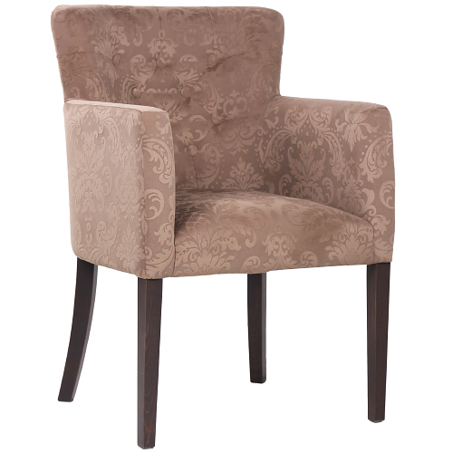 Čalouněná křesla BETTY K s dekorativním štepováním