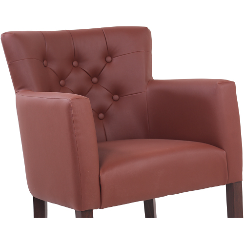 Čalouněná křesla BETTY K s dekorativním štepováním