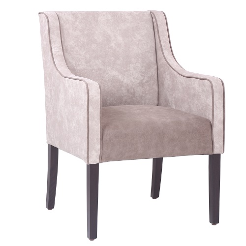 Křesla do restaurace DENIS SP s dekorační paspulí