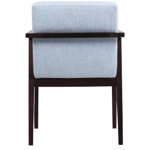 Čalouněné design křeslo KUBIK v retro stylu 