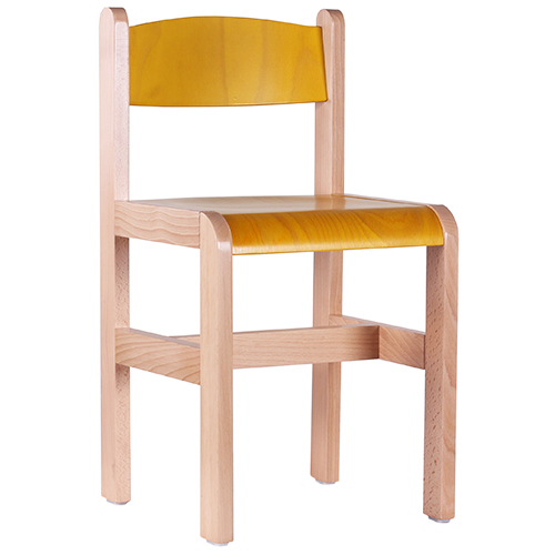 Dětské dřevěné židličky D3 různé výšky a barvy