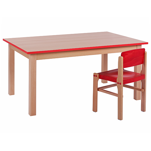 Dětské dřevěné stoly KOMBI HR obdélník (více rozměrů)