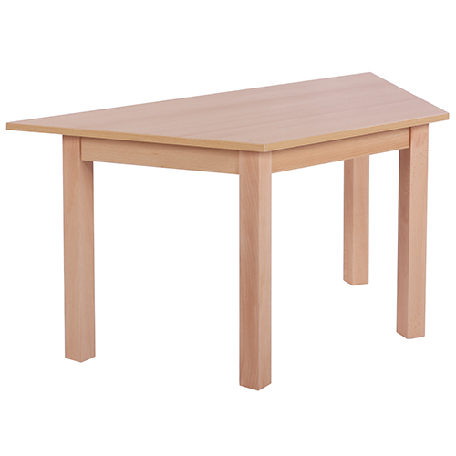 Dětské dřevěné stoly KOMBI 126TR trapéz (více rozměrů)