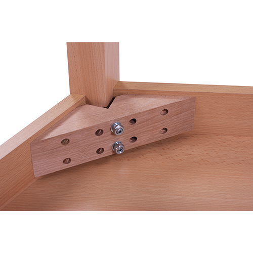 Dětské dřevěné kulaté stoly SOLO K (více rozměrů)