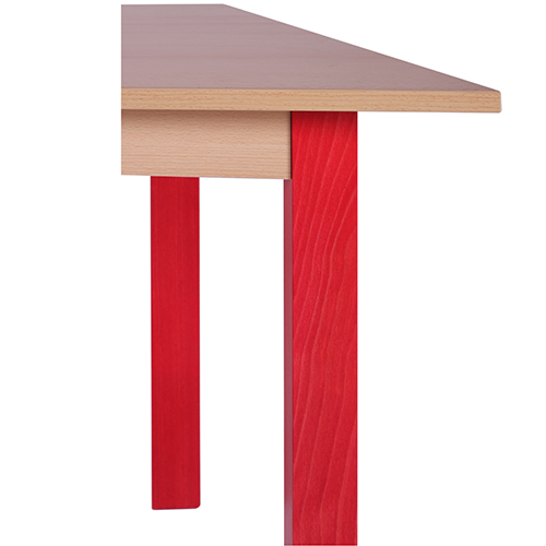 Dětské dřevěné stoly KOMBI 126TR trapéz (více rozměrů)