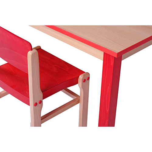 Dětské dřevěné stoly KOMBI 126TR trapéz (více rozměrů)