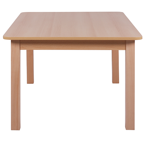Dětské dřevěné odbélníkové stoly SOLO (více rozměrů)