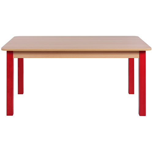 Dětské dřevěné odbélníkové stoly SOLO (více rozměrů)
