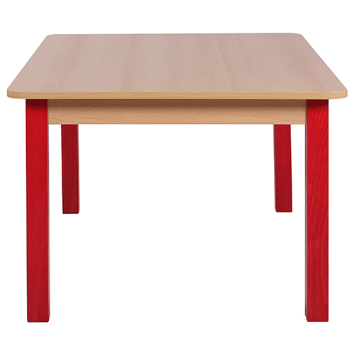 Dětské dřevěné odbélníkové stoly SOLO (více rozměrů)