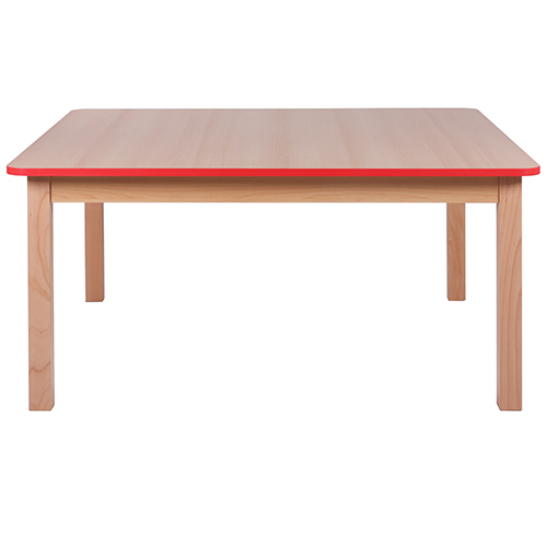 Dětské dřevěné čtvercové stoly SOLO HR (více rozměrů)
