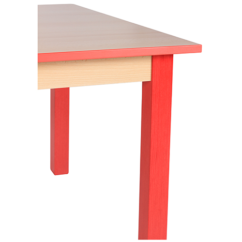 Dětské dřevěné hranaté stoly KOMBI HR (více rozměrů)