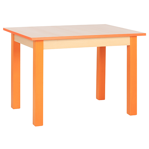 Dětské dřevěné hranaté stoly KOMBI HR (více rozměrů)