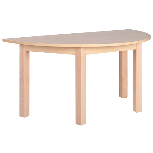 Dětské půlkulaté dřevěné stoly KOMBI PK (více rozměrů)
