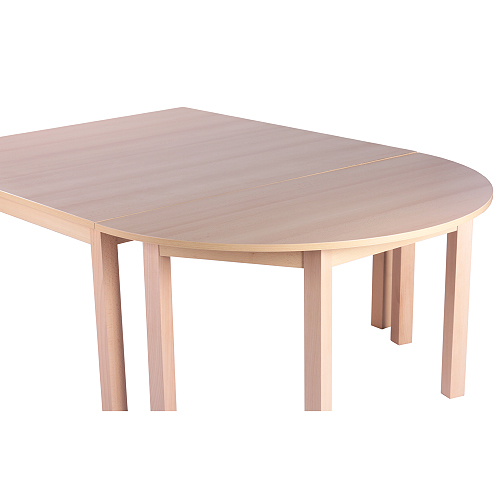 Dětské půlkulaté dřevěné stoly KOMBI PK (více rozměrů)