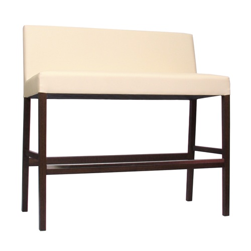 Čalouněná dřevěná barová lavice FALCO HB