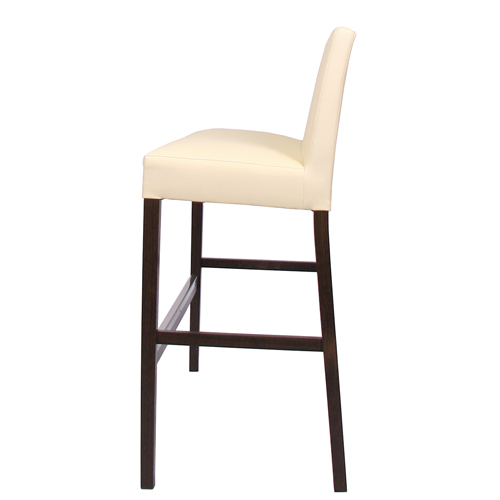 Čalouněná dřevěná barová lavice FALCO HB