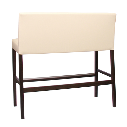 Čalouněná dřevěná barová lavice FALCO HB