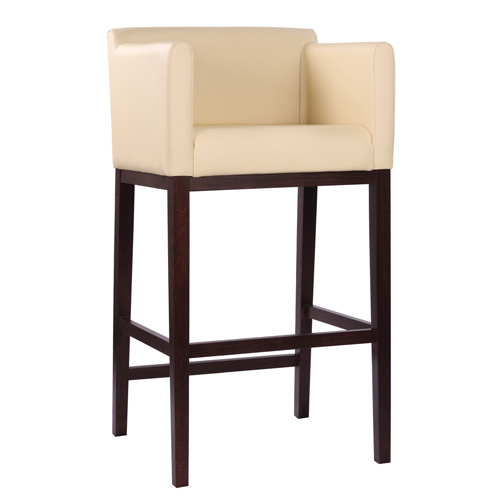 Dřevěné barové křeslo MODA HARL