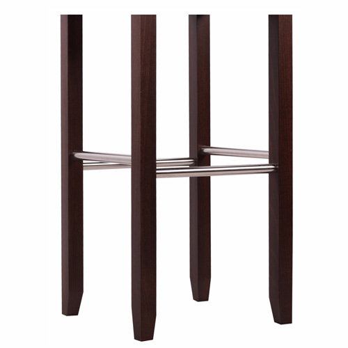 Dřevěná barová židle ALBERTO XL IX