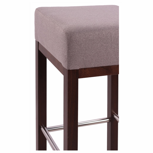 Dřevěná barová židle ALBERTO XL IX