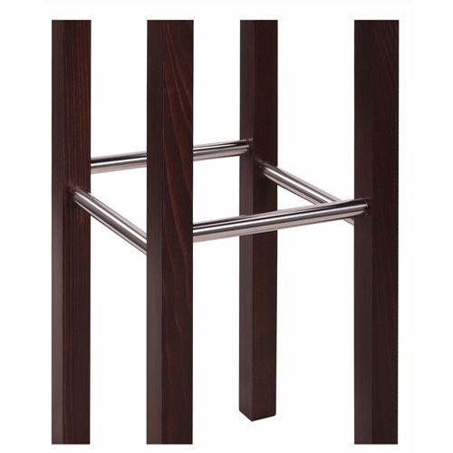 Dřevěná barová židle ALBERTO IX