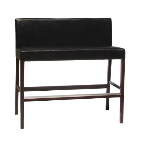 Čalouněná dřevěná barová lavice FALCO HB