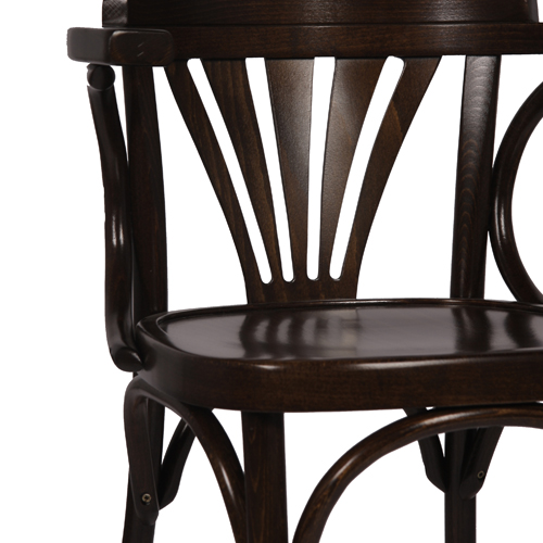 Dřevěná barová židle CLASSICO B90