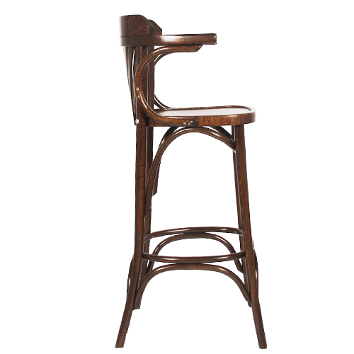 Dřevěná barová židle CLASSICO B90