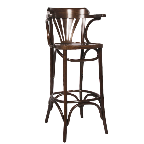 Dřevěná barová židle CLASSICO B90